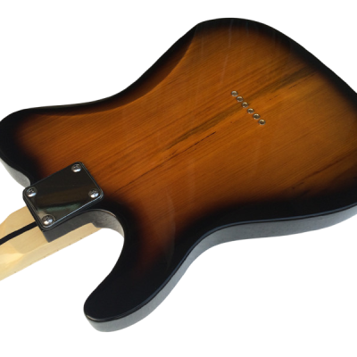 Custom Regent Merle Haggard Tuff Dog Flame Maple Top Trans Sunburst Guitar - Image 4