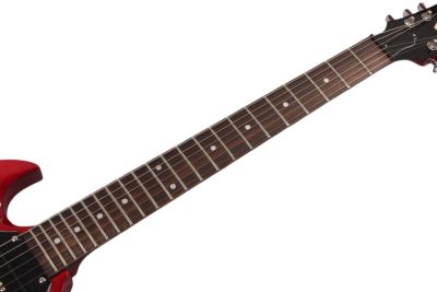 Custom Crown SG Angus Cherry Red P90 Soapbar Pickups Electric Guitar - Image 5