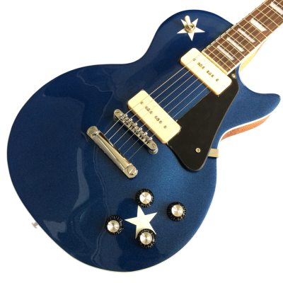 Custom Crown Doodad Dany Metallic Deep Blue Electric Guitar