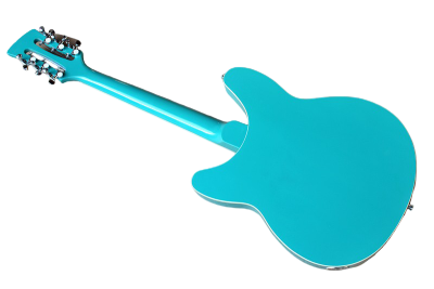 Custom Nova Sea Foam Teal Green 330 12 String Electric Guitar - Image 9
