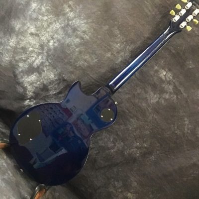 Custom Crown Aurora Borealis Prism Finish Flame Maple Top Guitar - Image 5