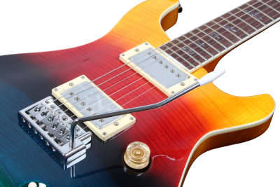 Custom Monarch Prism Meola Quilted Maple Top Electric Guitar - Image 5