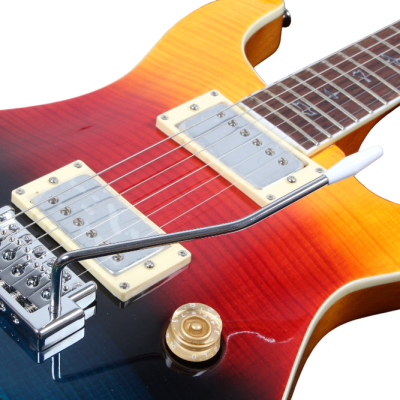 Custom Monarch Prism Meola Quilted Maple Top Electric Guitar - Image 5