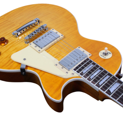Custom Crown Standard Honeyburst Gradient Flamed Maple Top Electric Guitar - Image 6