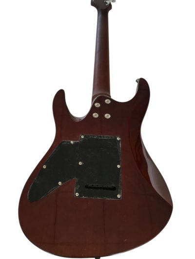 Custom Magnitude Modern Satin Flame Guitar Trans Charcoal Burst Finish - Image 9