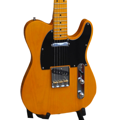 Custom Regent Butterscotch Blonde Danny Gatton Natural Ash Wood Guitar