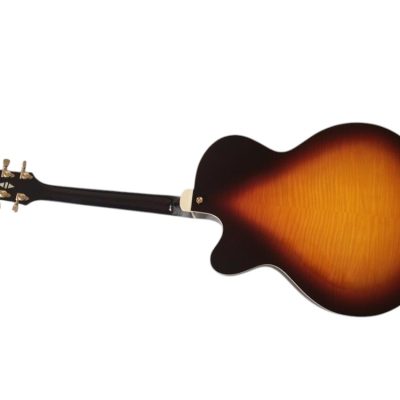 Custom Crown Kalamazoo Midtown Vintage Sunburst Fhole Guitar - Image 4