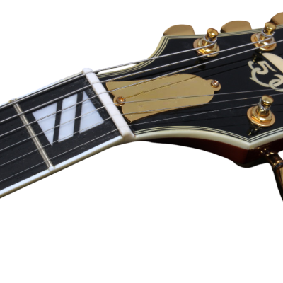 Custom Crown Supreme 25 50 Amber Flame Maple Top Electric Guitar - Image 6