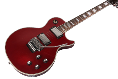 Custom Crown Alex Candy Apple Red Lifeson Axcess Locking Tremolo Guitar