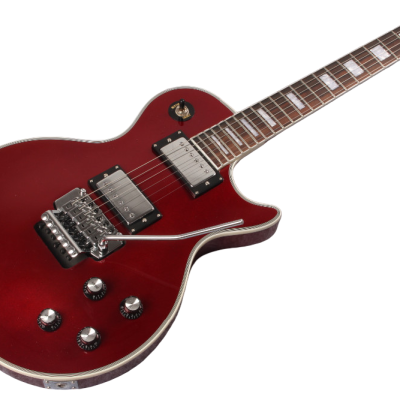 Custom Crown Alex Candy Apple Red Lifeson Axcess Locking Tremolo Guitar