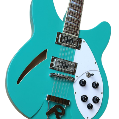 Custom Nova Sea Foam Teal Green 330 12 String Electric Guitar