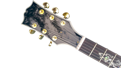 Custom Crown Abalone Dragon Shell Inlay Electric Guitar - Image 9