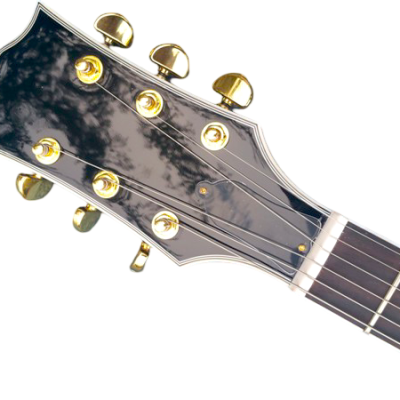 Custom Crown Abalone Dragon Shell Inlay Electric Guitar - Image 9