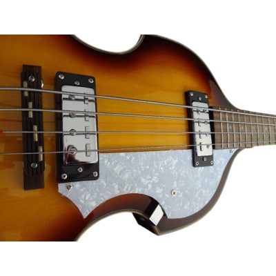 Custom Vale Vintage Sunburst McCartney Ignition Series Violin Bass - Image 10