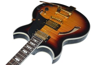Custom Crown Johnny A Figured Maple Top Bigsby Vibrato Tailpiece Guitar - Image 7