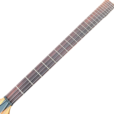 Custom Pulse RockBass Natural Zebrawood 4 String Bass - Image 5
