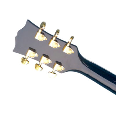Custom Crown Abalone Dragon Shell Inlay Electric Guitar - Image 12