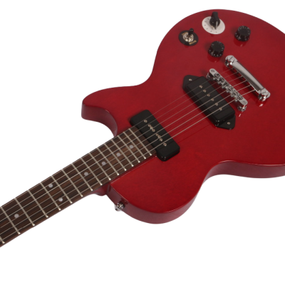 Custom Crown Bob Angus Cherry Red P90 Soapbar Pickups Marley Electric Guitar - Image 8