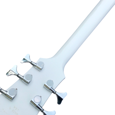 Custom Obsidian Grass Alpine White Root 4 String Bass - Image 6