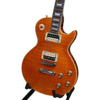 Custom Crown Standard Slash Honeyburst Flamed Maple Top Electric Guitar - Image 5