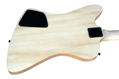Custom Crown Natural Finish Thunderbird Tom 4 String Bass - Image 6
