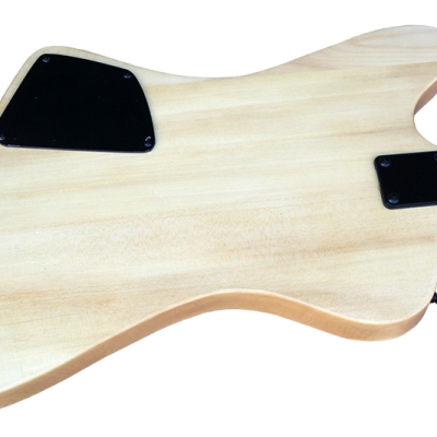 Custom Crown Natural Finish Thunderbird Tom 4 String Bass - Image 6