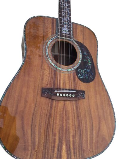 Custom Vertex 1833 D45 000 Solid Koa Top Ply Acoustic Electric Guitar