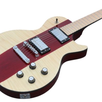 Custom Crown Spotlight Walnut Strip Running Straight Down 6 String Guitar - Image 5