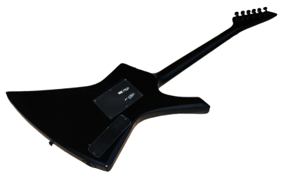 Custom Race KE2 Black Kelly Electric Guitar KEXQ Floyd Rose Tremolo - Image 4