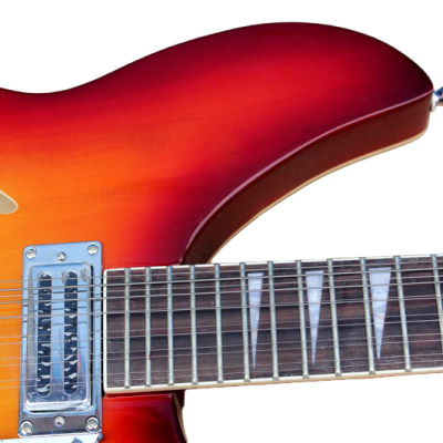 Custom Nova Tobacco Fireglo 360 12 String Electric Guitar - Image 7