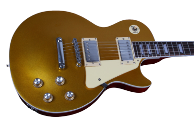 Custom Crown Standard Goldtop Metallic Classic Gold Finish Guitar - Image 7