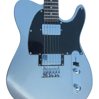 Custom Regent Silver Blacktop Vintage Alnico Humbuckers Jim Electric Guitar