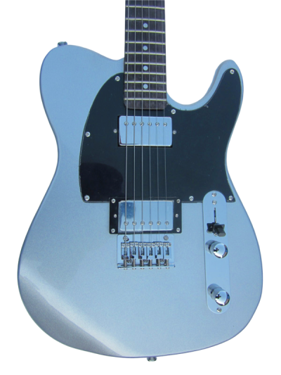 Custom Regent Silver Blacktop Vintage Alnico Humbuckers Jim Electric Guitar