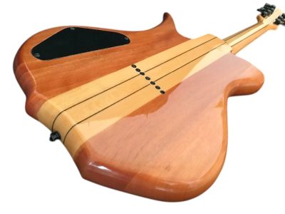 Custom Vesper Languedoc Region Natural Spalted Maple Weneer Finish 7 String Guitar - Image 7