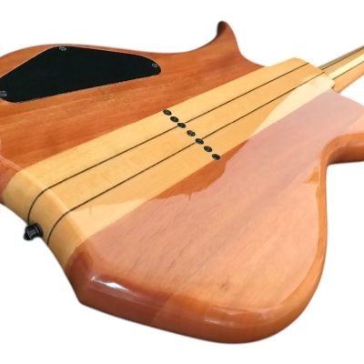 Custom Vesper Languedoc Region Natural Spalted Maple Weneer Finish 7 String Guitar - Image 7