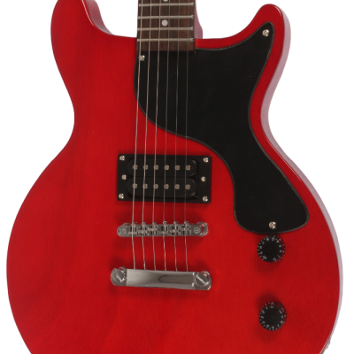 Custom Crown Joe Armstrong Junior Double Cut Red Electric Guitar