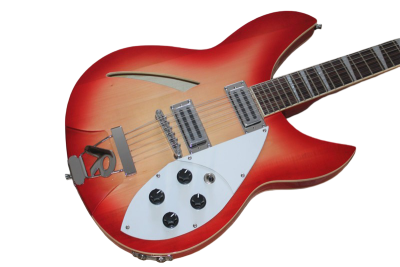 Custom Nova Cherry Fireglo 360 12 String Electric Guitar
