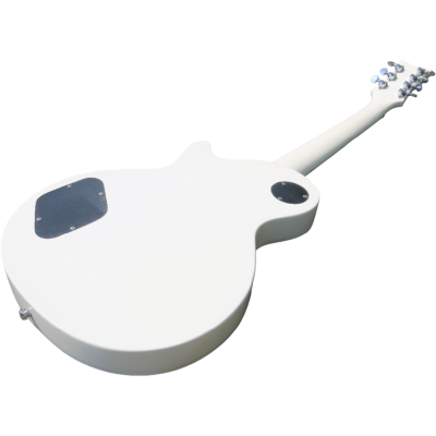 Custom Crown Standard James Iron Cross Fretboard Inlay Alpine White Guitar - Image 6