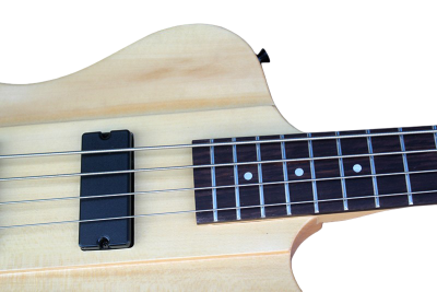 Custom Crown Natural Finish Thunderbird Tom 4 String Bass - Image 8