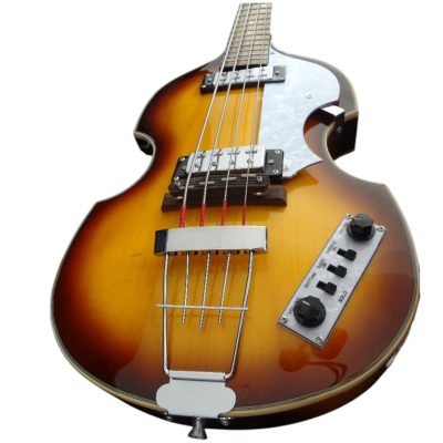Custom Vale Vintage Sunburst McCartney Ignition Series Violin Bass - Image 12