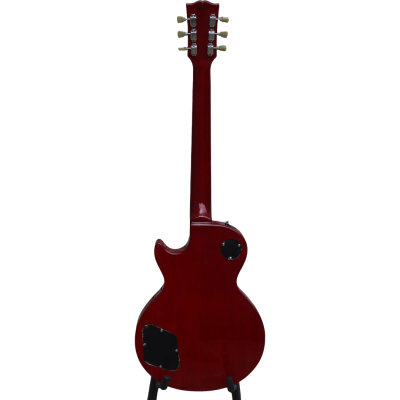 Custom Crown Standard Red Rosso Corsa Slash Flamed Maple Top Finish Guitar - Image 4