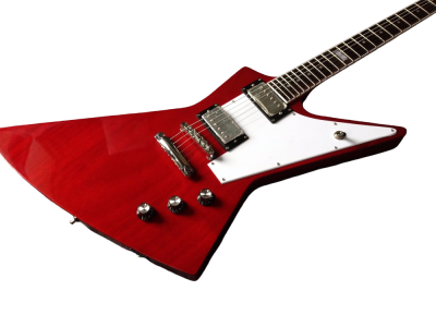 Custom Crown Korina Explorer Cherry Red Electric Guitar