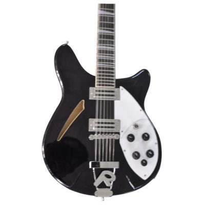 Custom Nova George Jetglo Black 360 12 String Electric Guitar