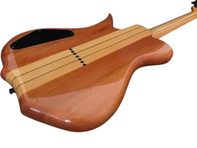 Custom Vesper Languedoc Region Natural Spalted Maple Weneer Finish 7 String Guitar - Image 6