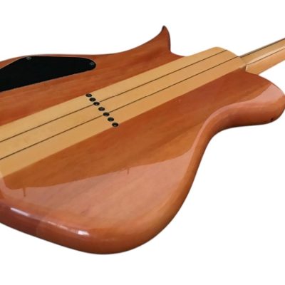 Custom Vesper Languedoc Region Natural Spalted Maple Weneer Finish 7 String Guitar - Image 6
