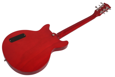 Custom Crown Joe Armstrong Junior Double Cut Red Electric Guitar - Image 8