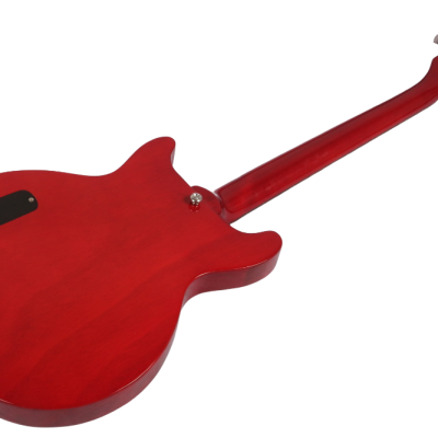 Custom Crown Joe Armstrong Junior Double Cut Red Electric Guitar - Image 8