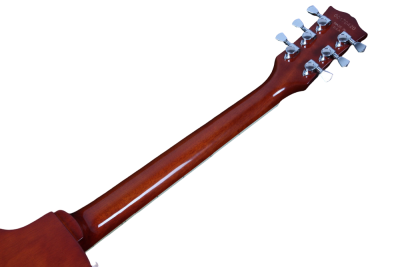 Custom Crown Standard Iced Tea Sunburst Gradient Flamed Maple Top Electric Guitar - Image 8