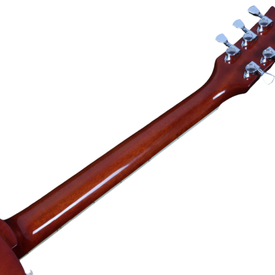 Custom Crown Standard Iced Tea Sunburst Gradient Flamed Maple Top Electric Guitar - Image 8