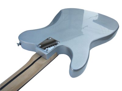 Custom Regent Silver Blacktop Vintage Alnico Humbuckers Jim Electric Guitar - Image 6